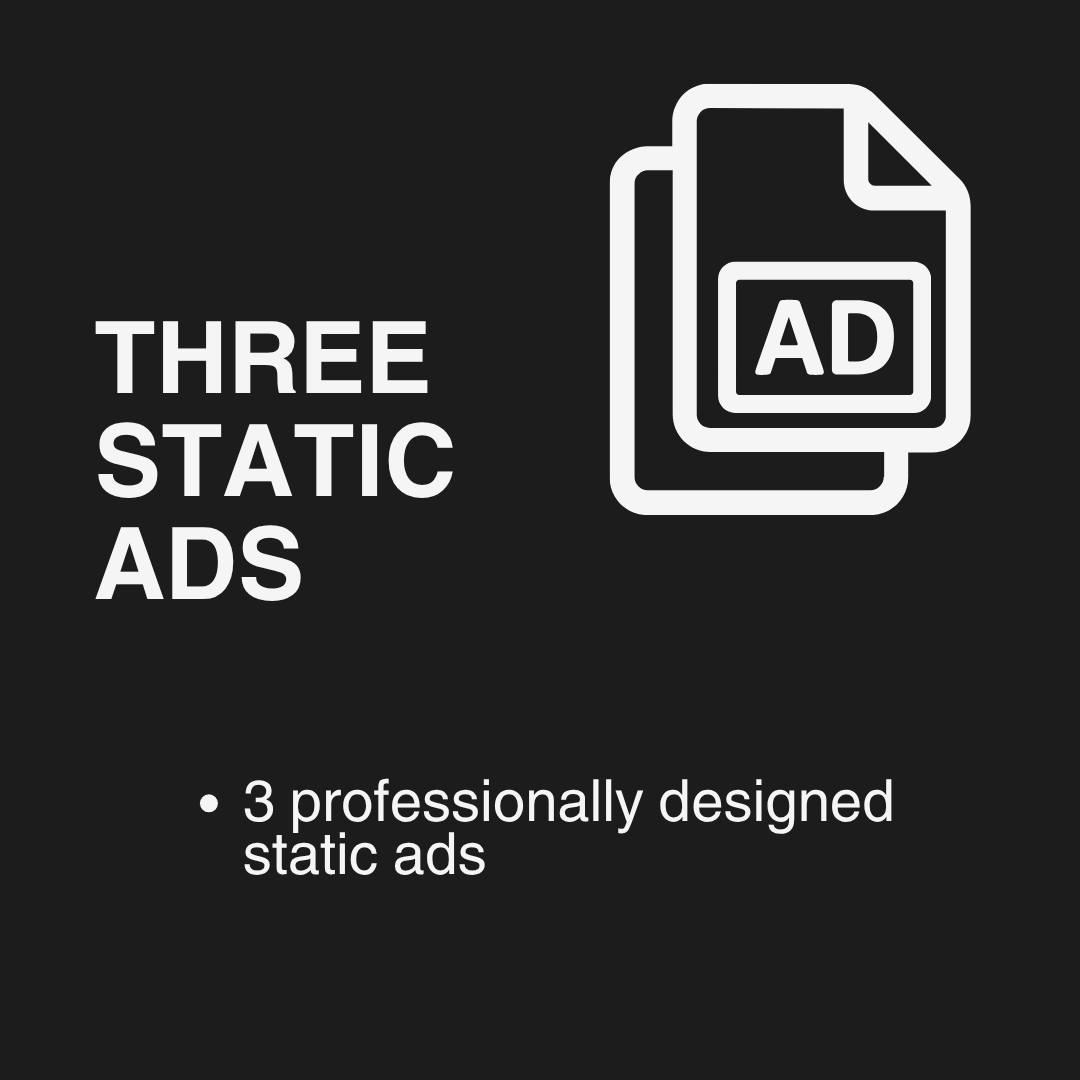 3 Static Ad Pack
